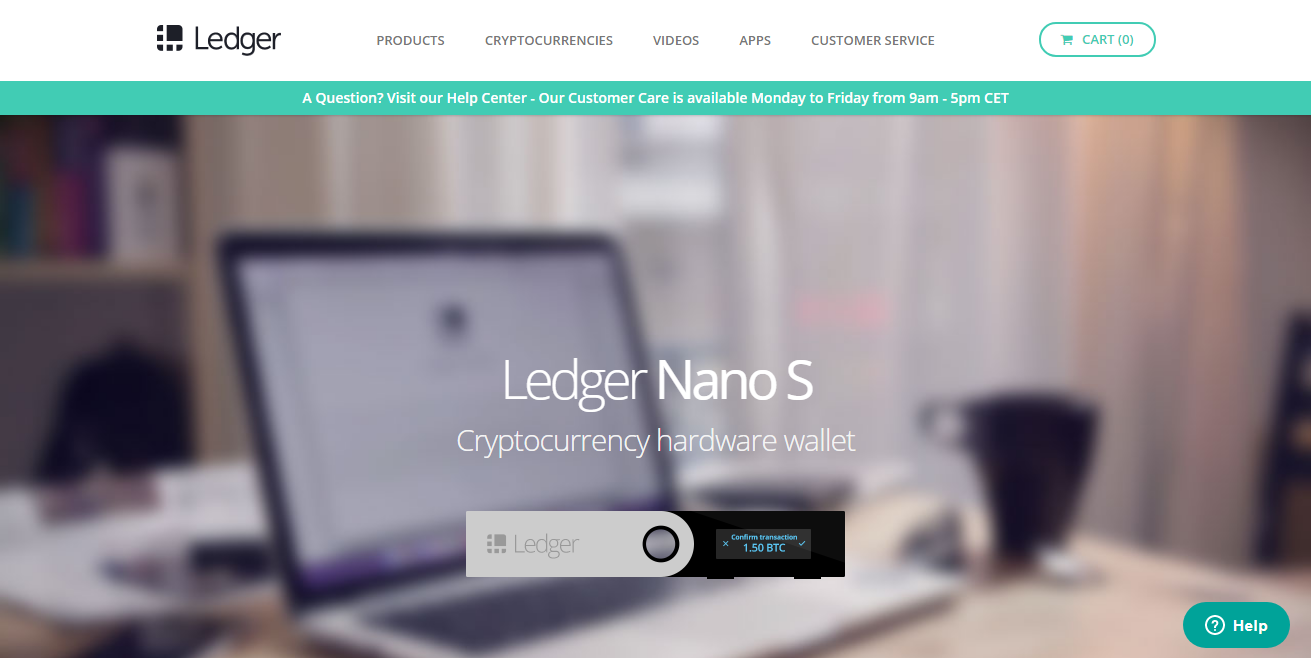 Ledger Nano S Ripple Wallet